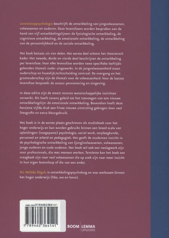 Levenslooppsychologie achterkant