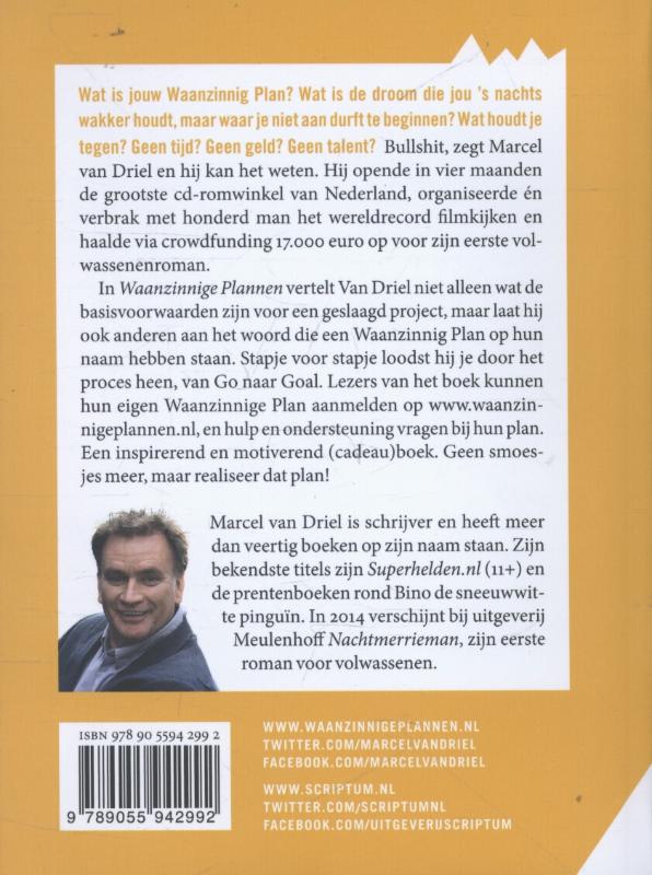 Waanzinnige plannen! achterkant