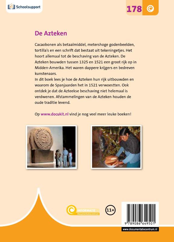 Azteken / Informatie / 178 achterkant