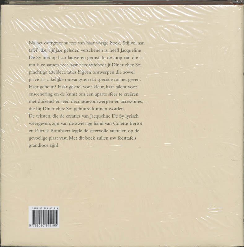 Feest Aan Tafel achterkant