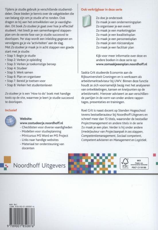 Zo studeer je achterkant