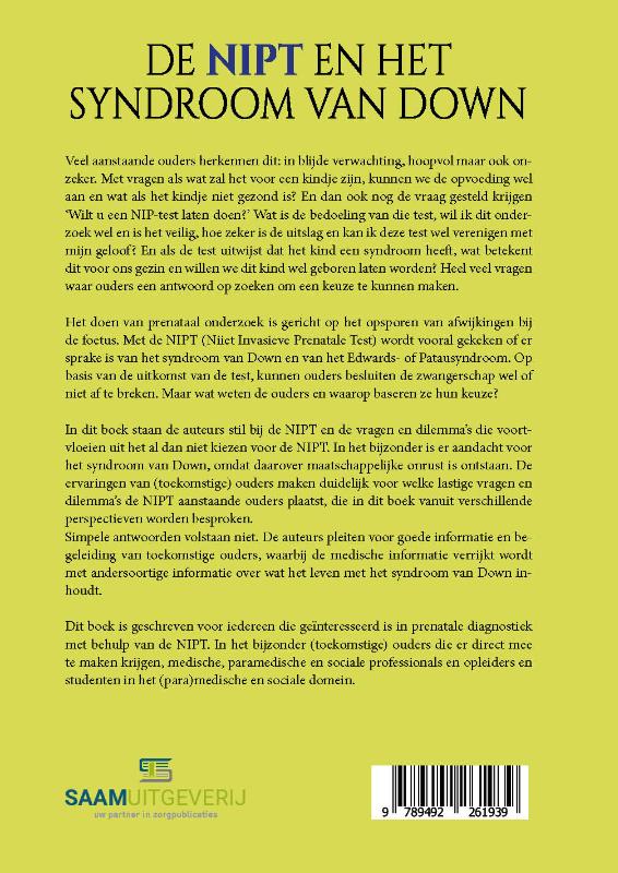 De NIPT en het syndroom van Down achterkant