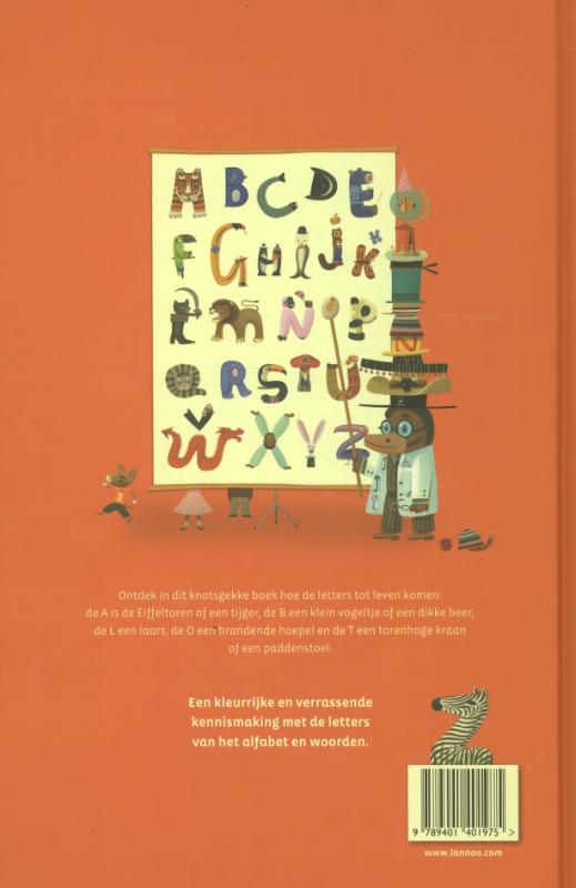 Het leukste abc ter wereld achterkant