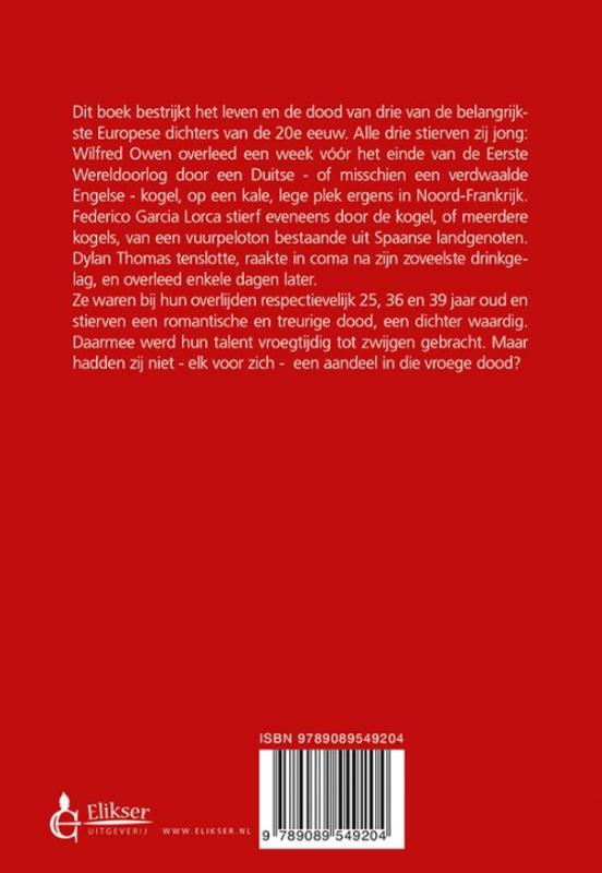 Het graf van de dichter achterkant