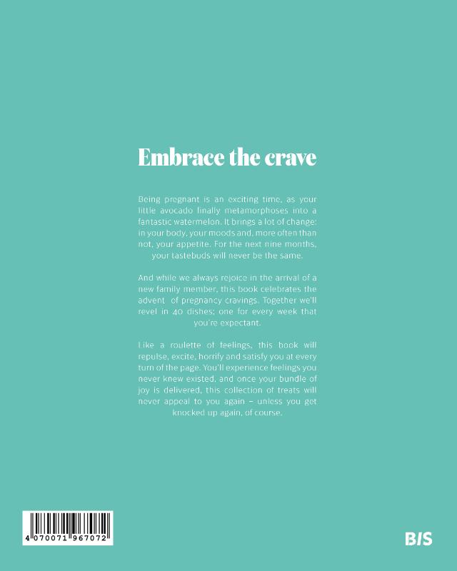 Pregnancy Cookbook achterkant
