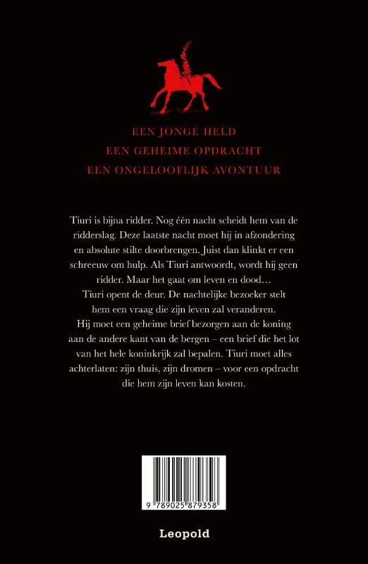 De brief voor de koning achterkant