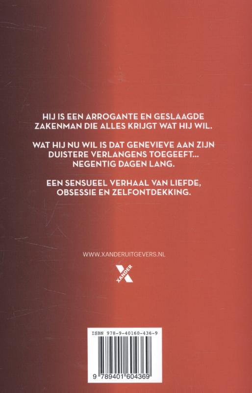 Negentig dagen genevieve achterkant