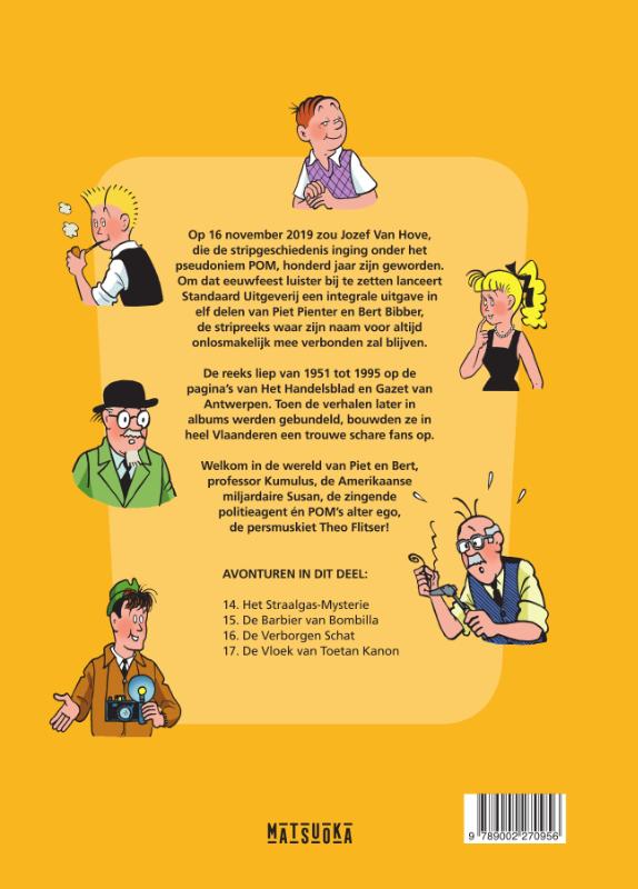 Piet Pienter en Bert Bibber / Piet Pienter en Bert Bibber / 4 achterkant
