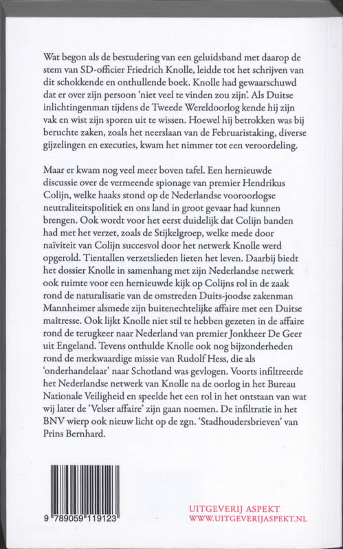 Friedrich Knolle achterkant