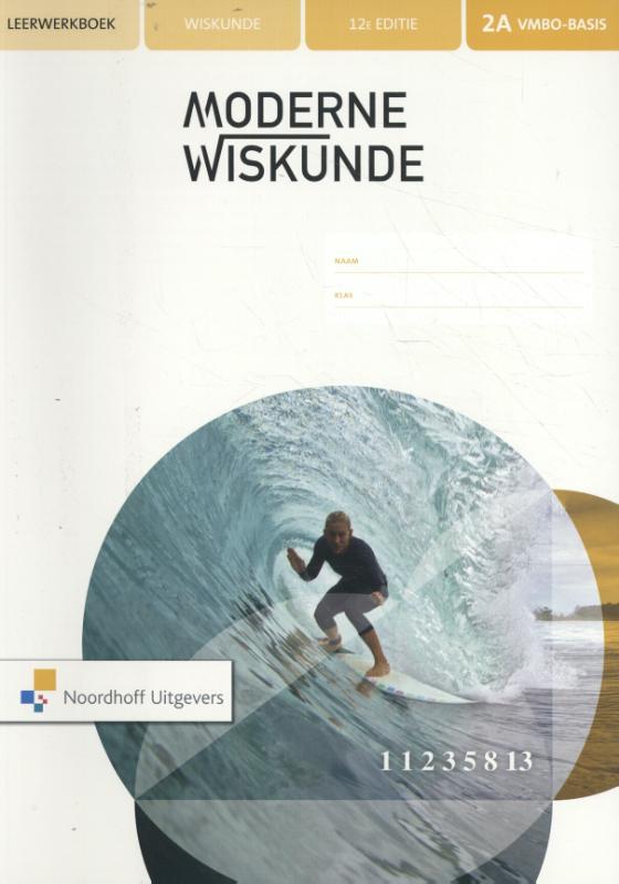 Moderne Wiskunde 2A vmbo-basis leerwerkboek