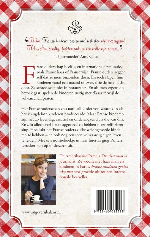 Franse kinderen gooien niet met eten achterkant