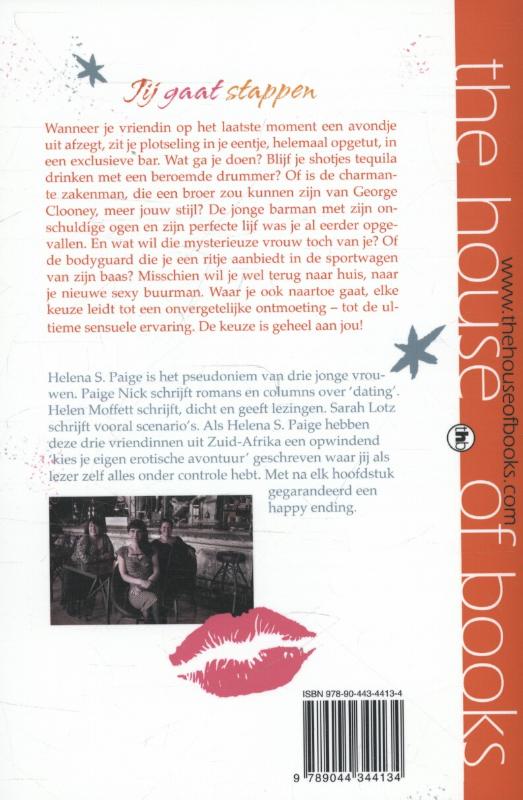 Jij gaat stappen achterkant