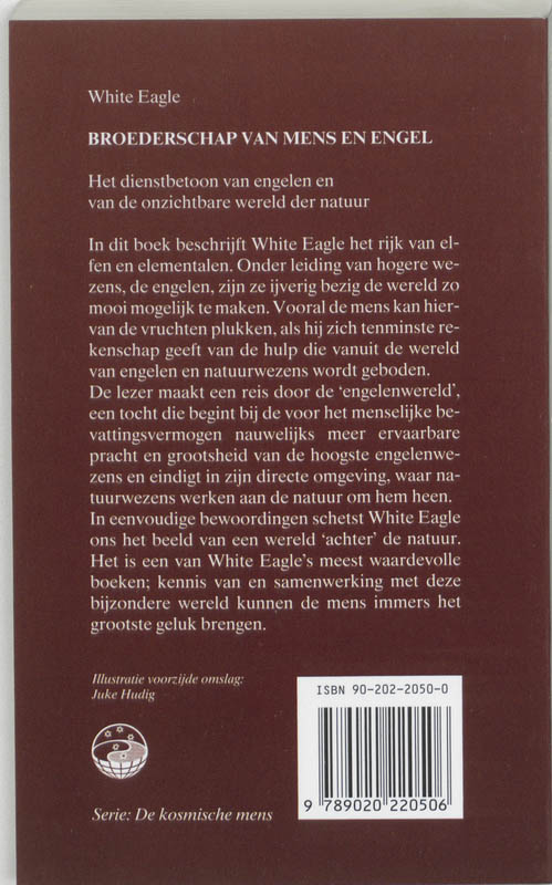 Broederschap van mens en engel / De kosmische mens achterkant
