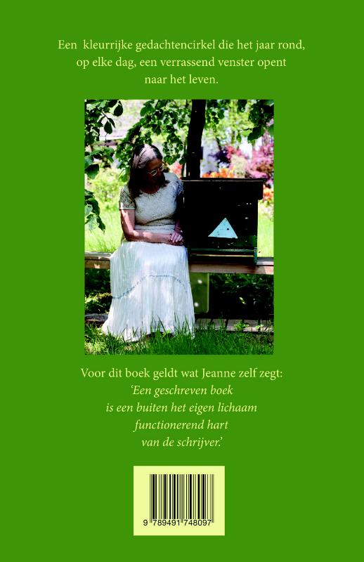 Een cirkel van leven achterkant