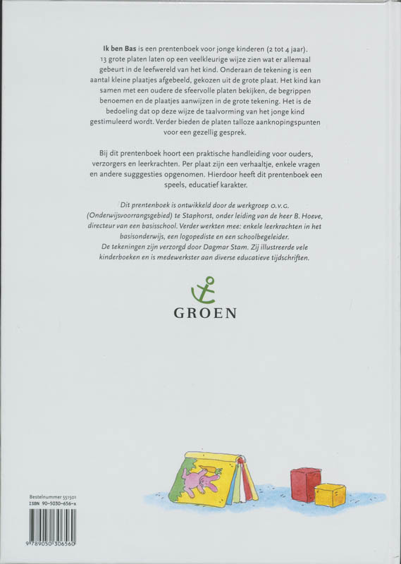 Ik ben Bas achterkant