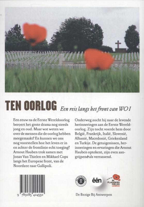 Ten oorlog achterkant