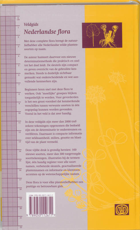 Veldgids Nederlandse Flora / Veldgids / 13 achterkant