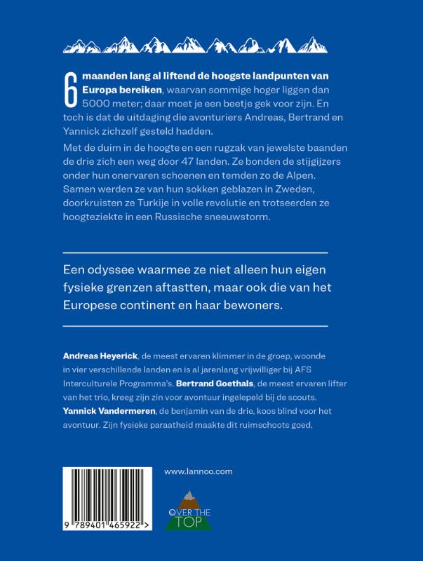 Over the top achterkant