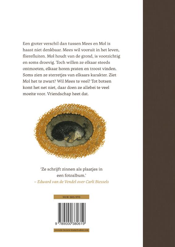 Tussen Mees en Mol achterkant