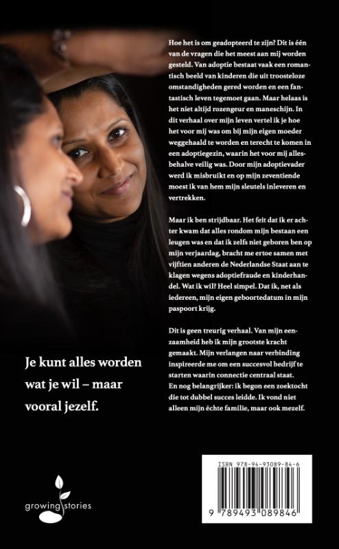 Niet geboren op mijn verjaardag achterkant