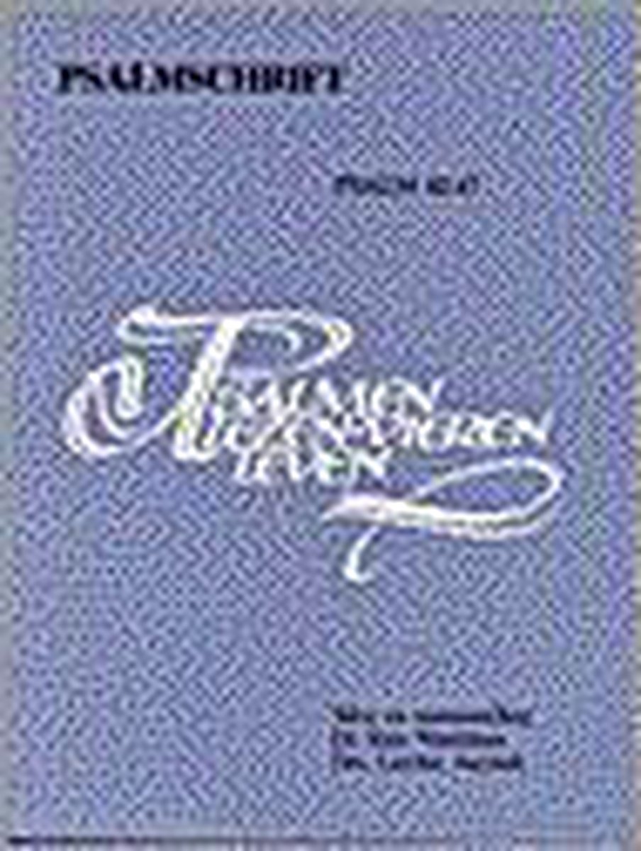 Psalmschrift 9 psalm 42-47