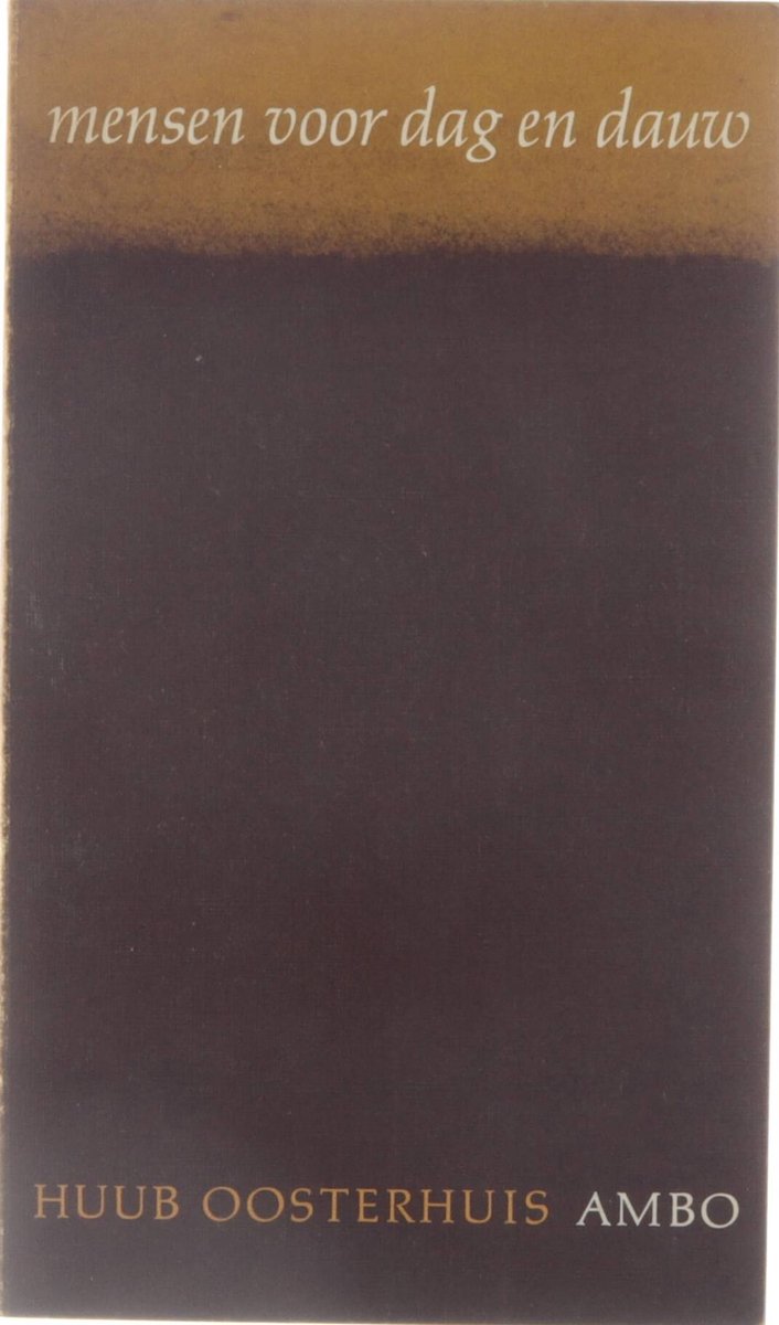 Mensen voor dag en dauw