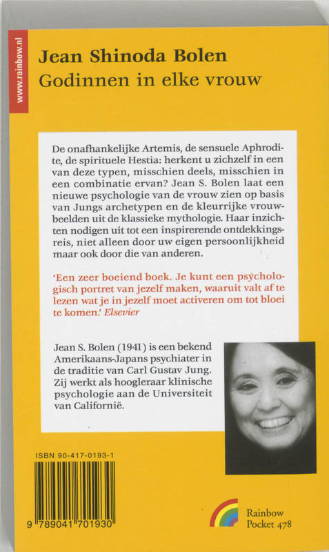 Godinnen in elke vrouw / Rainbow pocketboeken / 478 achterkant