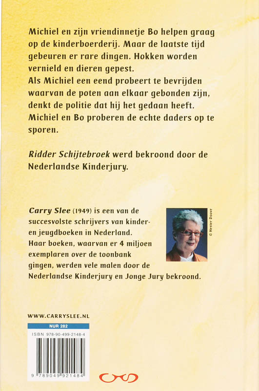 Ridder Schijtebroek Met Grastis Luisterboek achterkant