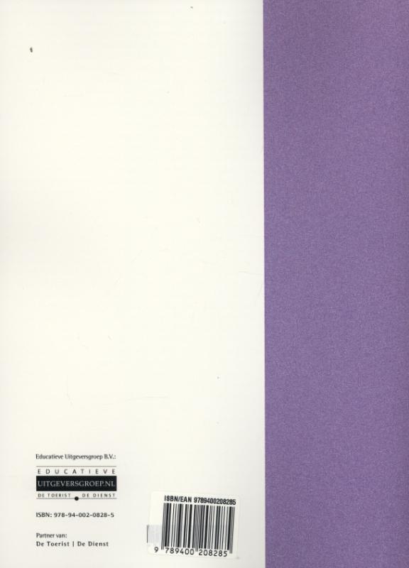 Management financien en administratie / MFA 0 / deel Vrijetijdssector achterkant