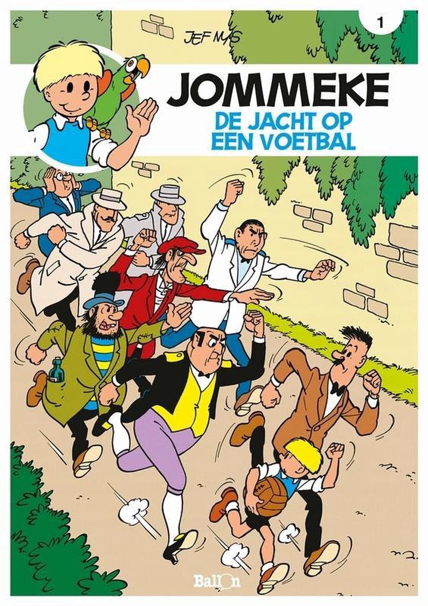 De jacht op een voetbal / Jommeke / 1