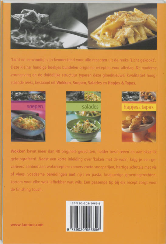 Wokken / Licht gekookt achterkant