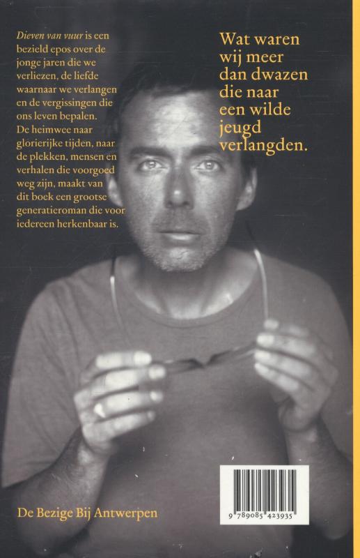 Dieven van vuur achterkant