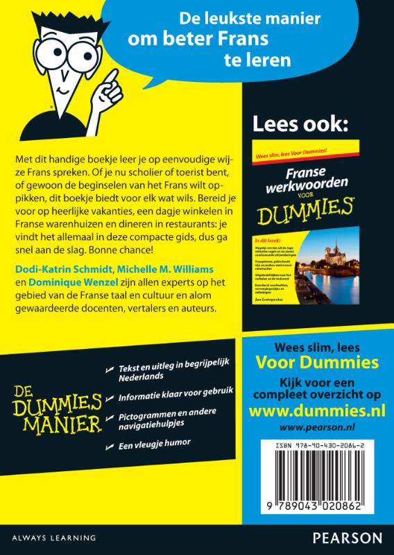 De kleine Frans voor Dummies / Voor Dummies achterkant