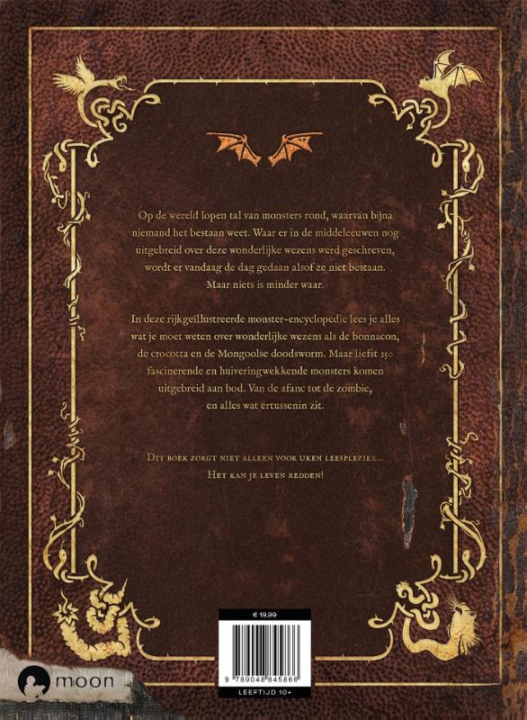 Het boek van wonderlijke wezens die werkelijk bestaan achterkant