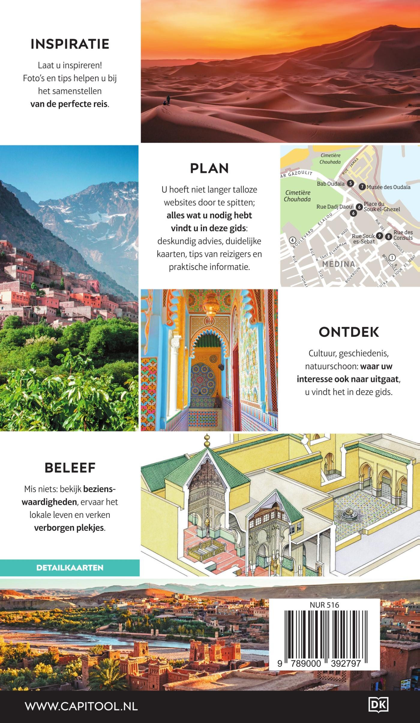 Marokko / Capitool reisgidsen achterkant