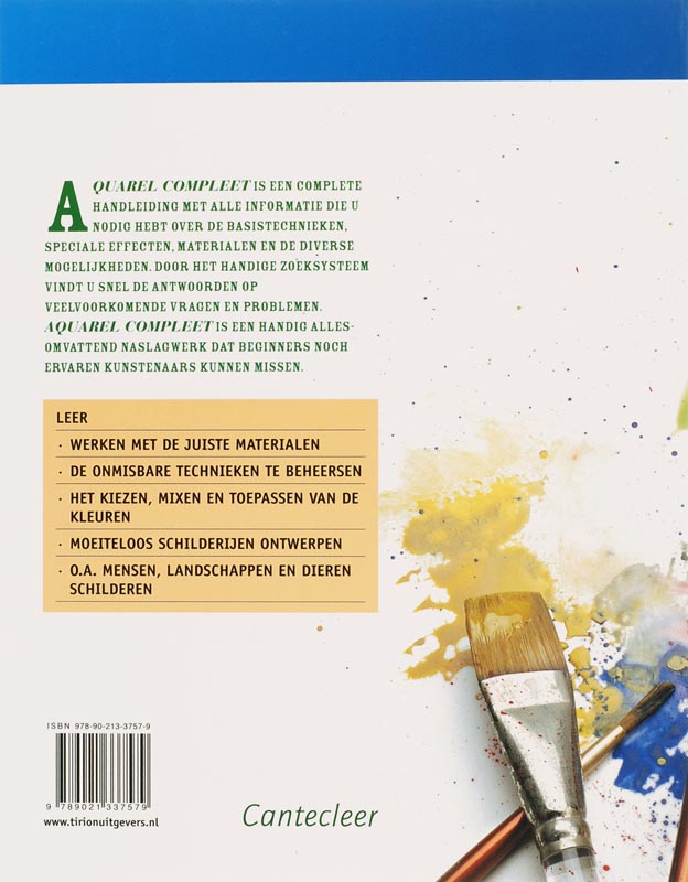 Aquarel Compleet achterkant