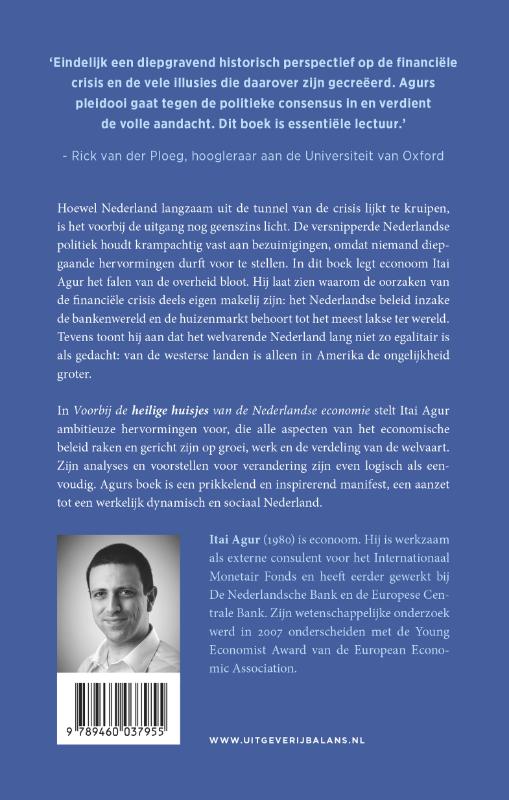 Voorbij de heilige huisjes van de Nederlandse economie achterkant