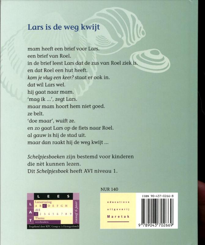 Lars is de weg kwijt / Schelpjes achterkant