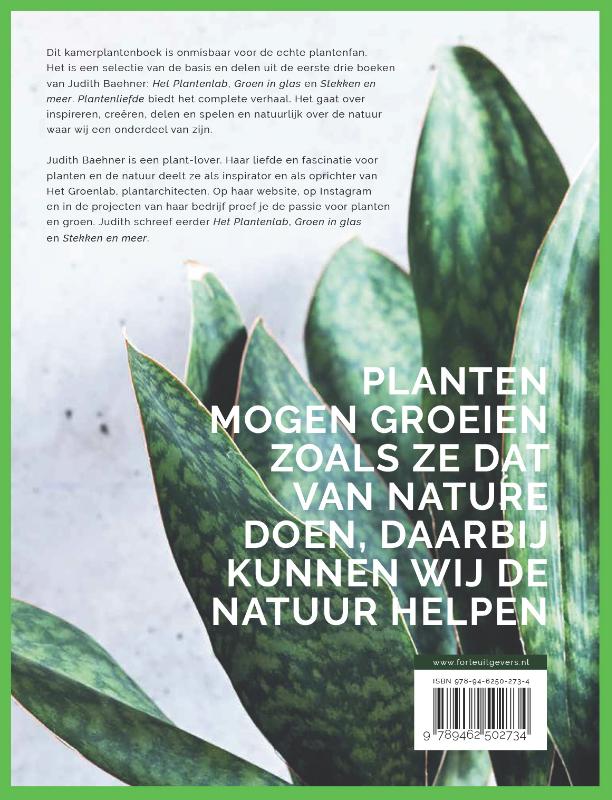 Plantenliefde achterkant