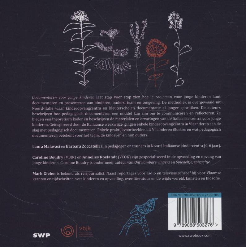 Documenteren voor jonge kinderen achterkant