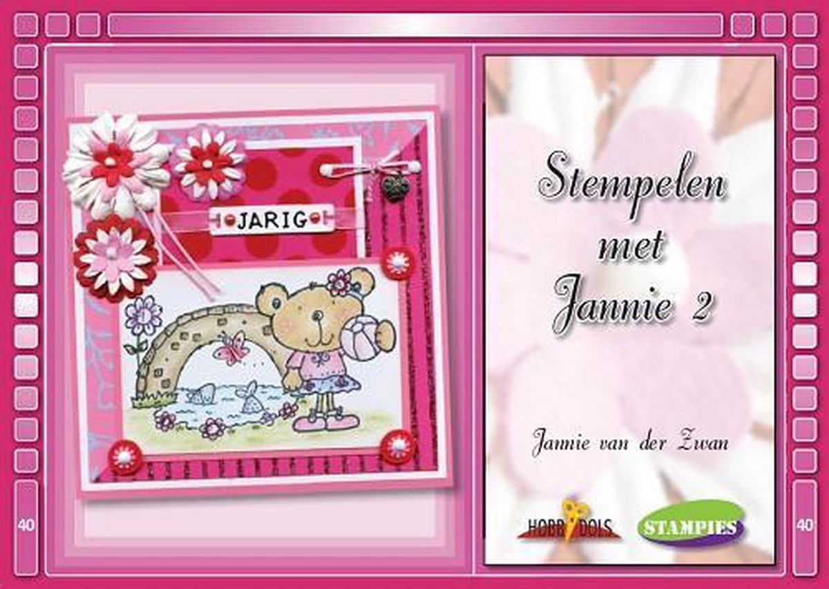 Stempelen met Jannie / 2 / Hobbydols / 40