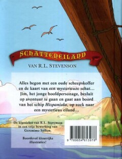 Schatteneiland / Geronimo Stilton Klassiekers achterkant