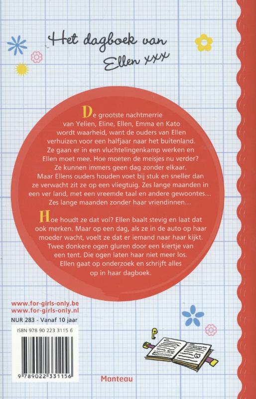 Het dagboek van Ellen / For Girls Only! achterkant