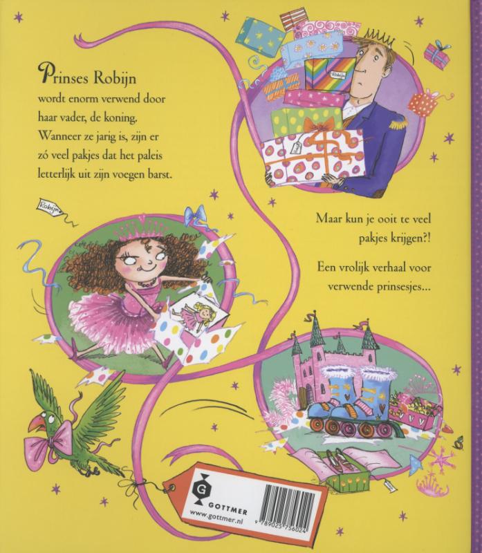 De prinses en de pakjes achterkant