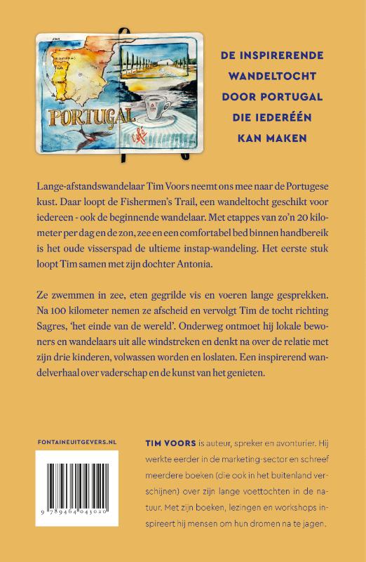 De Fishermen's Trail / Inspirerend wandelen met Tim Voors achterkant