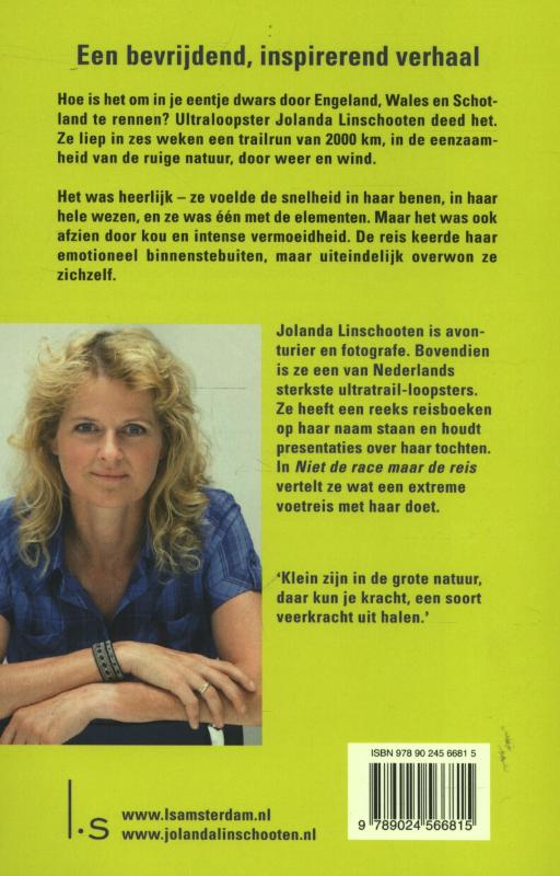 Niet de race maar de reis achterkant