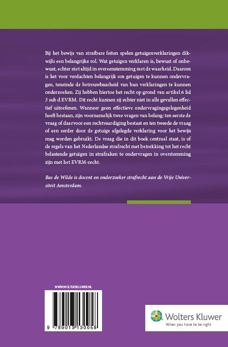 Stille getuigen achterkant