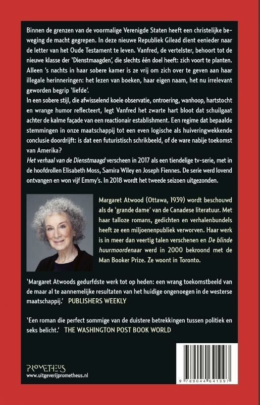 Het verhaal van de dienstmaagd / Gilead / 1 achterkant