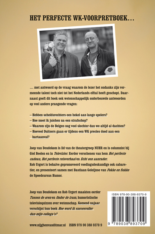 Waarom zit IK niet in Oranje? achterkant