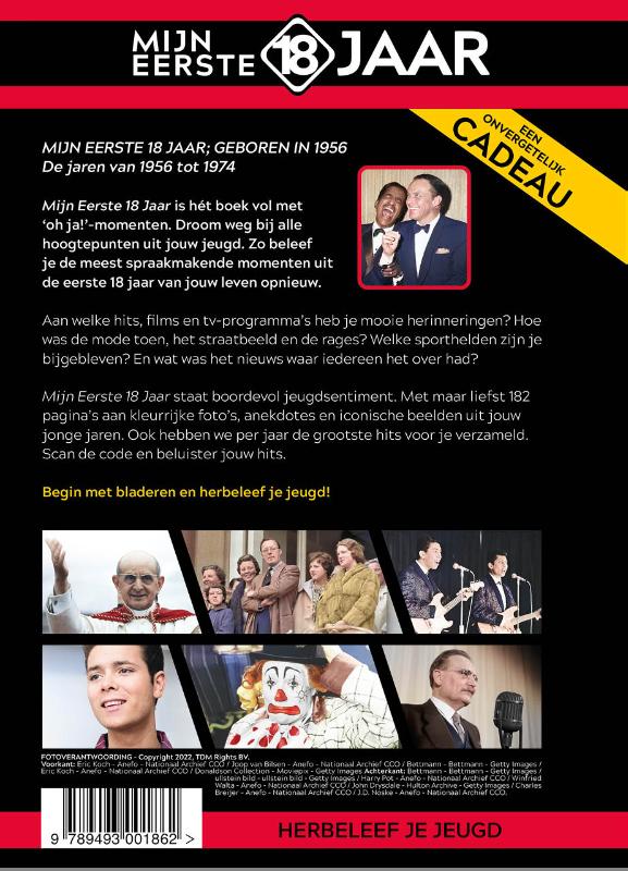 Geboren in 1956 / Mijn eerste 18 jaar achterkant